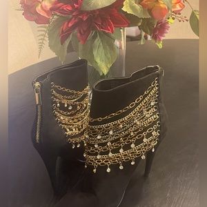 Damaris Embellished Stiletto Bootie
